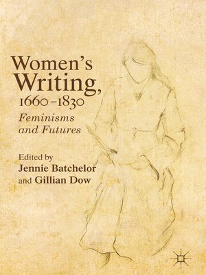 cover image of Women's Writing, 1660-1830
